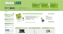Desktop Screenshot of medilan-laser.com